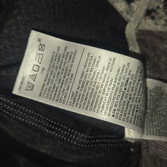 Athleta Salutation Textured Jacket Black/Gray/Purple Size S - Picture 10 of 10